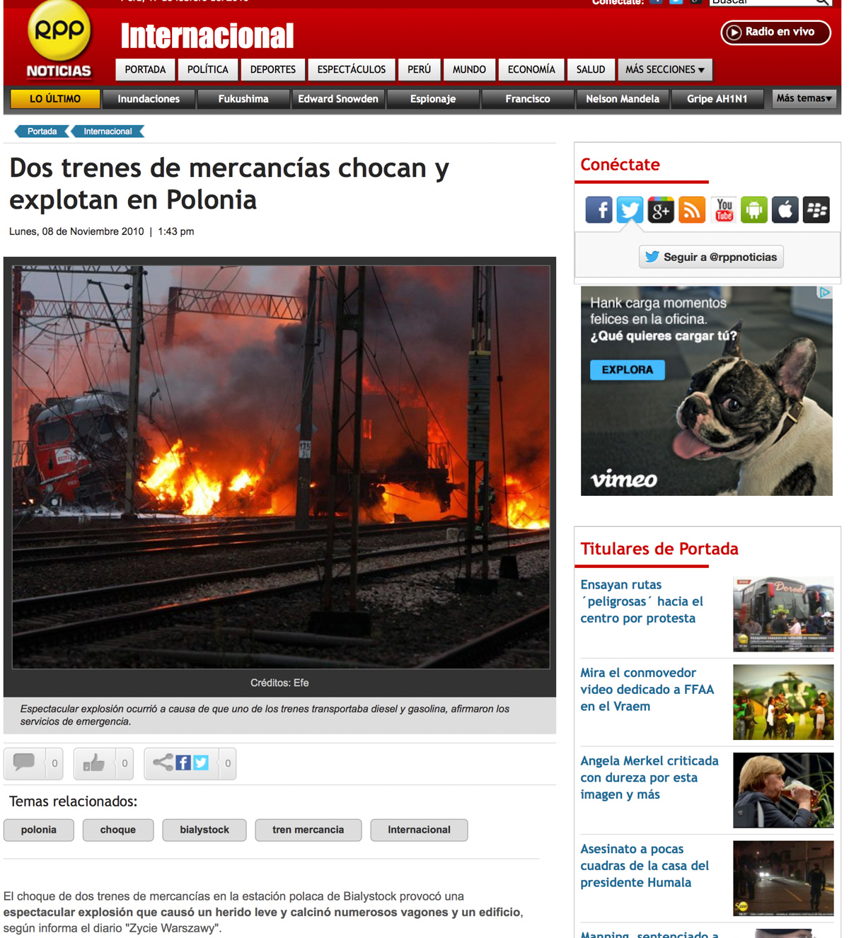 Фотография: Видишь пожар в Польше? А он есть №5 - BigPicture.ru