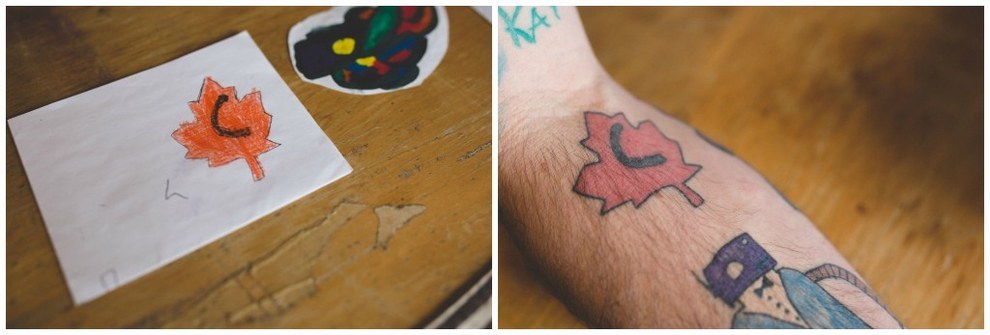 Фотография: Татуировки по эскизам сына №7 - BigPicture.ru