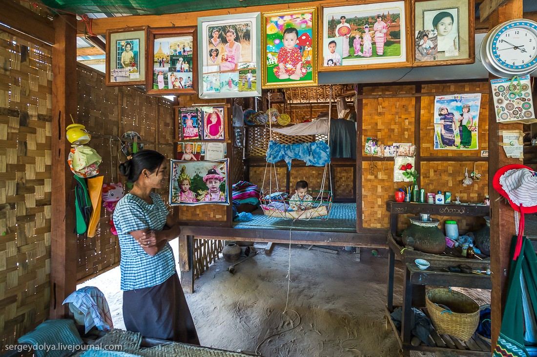 Фотография: Как живут в зажиточной деревне в Бирме? №8 - BigPicture.ru