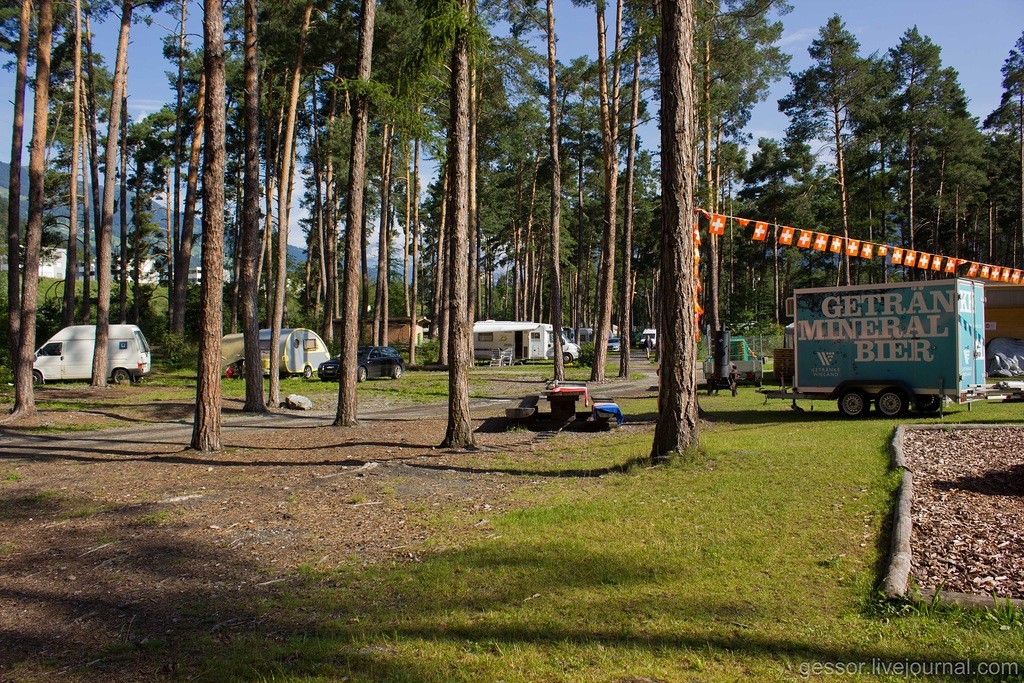 Фотография: Кемпинг в Европе. Как это выглядит, или Жизнь в палатке №6 - BigPicture.ru