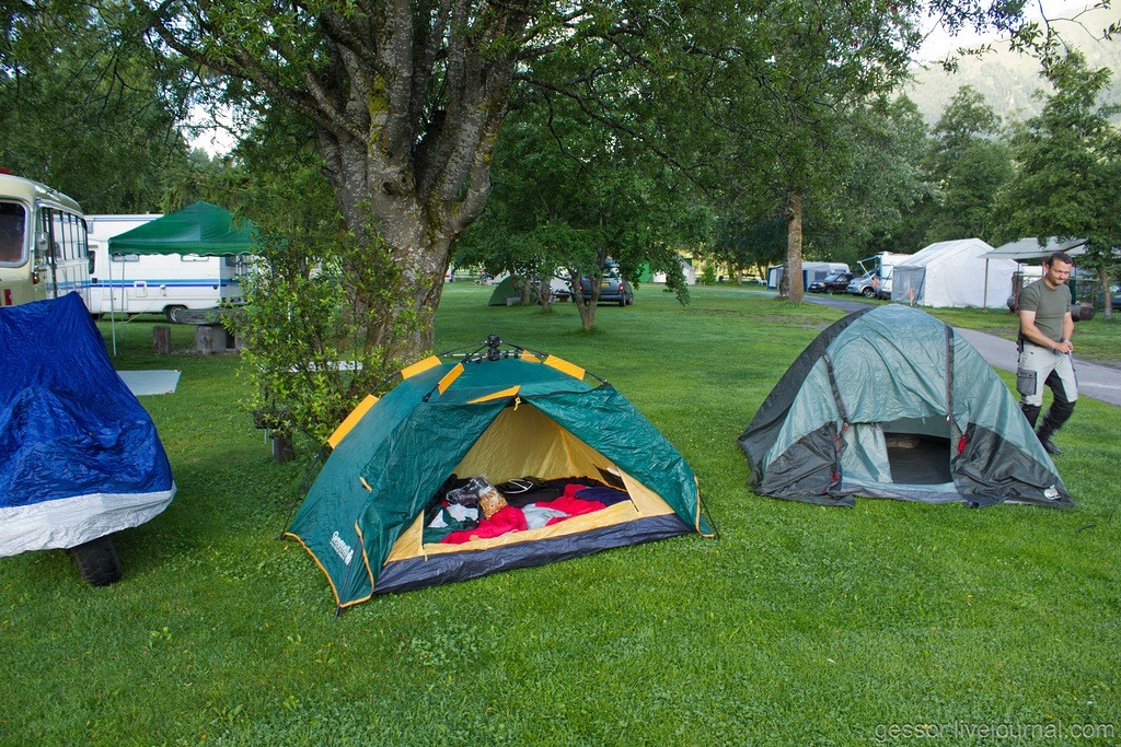 Фотография: Кемпинг в Европе. Как это выглядит, или Жизнь в палатке №21 - BigPicture.ru