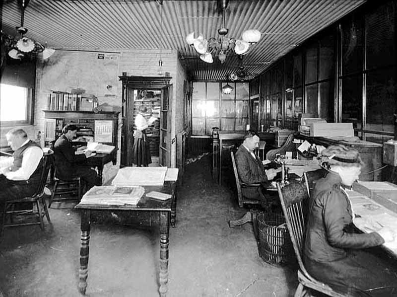 Фотография: Какими были офисы сто лет тому назад №3 - BigPicture.ru
