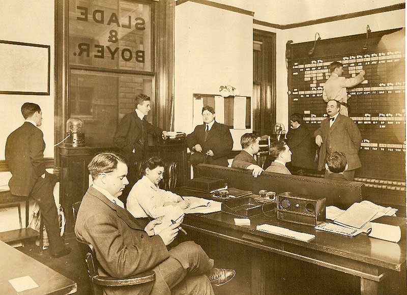 Фотография: Какими были офисы сто лет тому назад №10 - BigPicture.ru