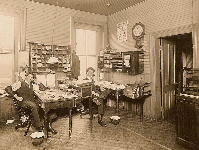 Фотография: Какими были офисы сто лет тому назад №11 - BigPicture.ru