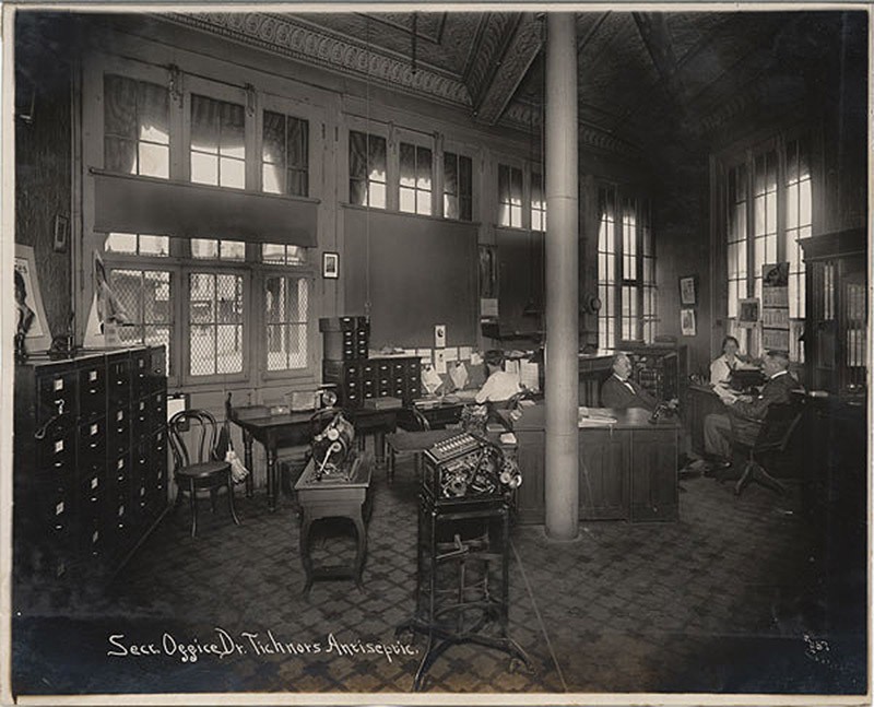 Фотография: Какими были офисы сто лет тому назад №17 - BigPicture.ru