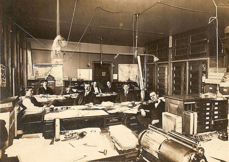 Фотография: Какими были офисы сто лет тому назад №30 - BigPicture.ru