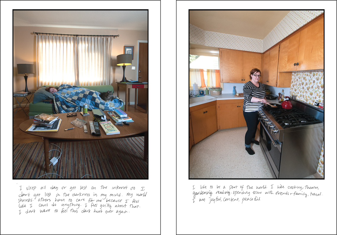 Фотография: Двое в лодке: проект Лиз Оберт о людях с биполярным расстройством №7 - BigPicture.ru