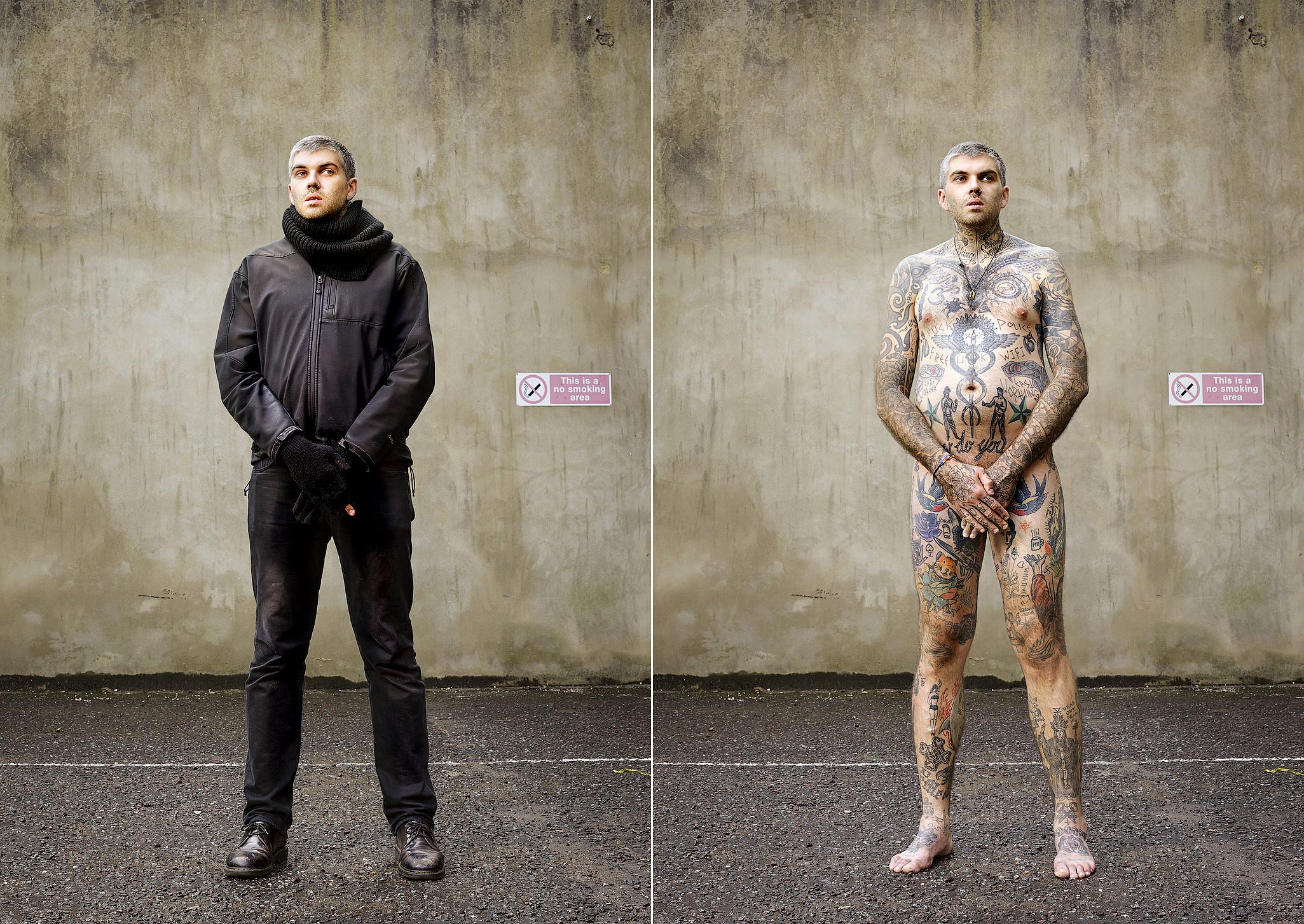 Фотография: 14 фото английских любителей тату в одежде и без №8 - BigPicture.ru