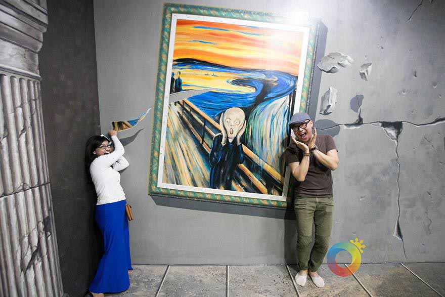 Фотография: Музей с трехмерными картинами, которые помогут вам стать частичкой большого искусства №15 - BigPicture.ru