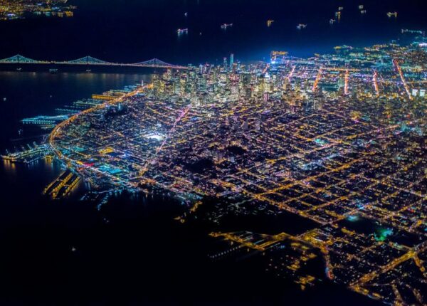 Фото ночного Сан-Франциско, от которых захватывает дух