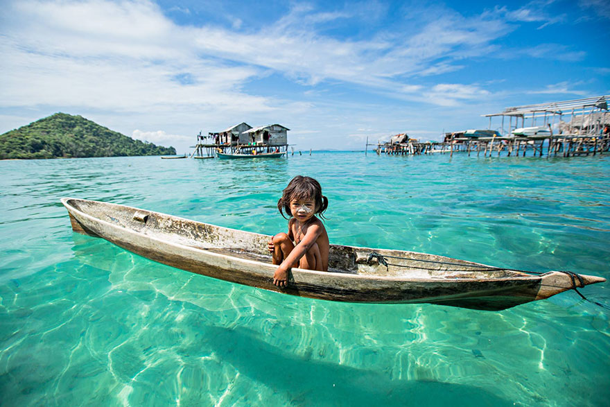 Удивительная жизнь морских цыган с острова Борнео