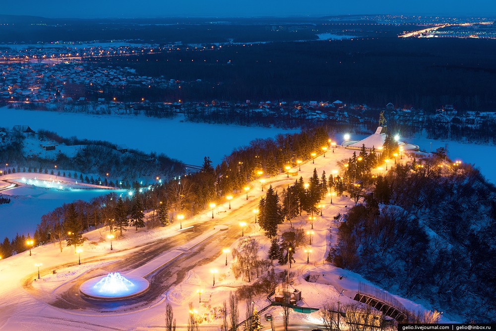 Фотография: Зимняя Уфа с высоты №10 - BigPicture.ru