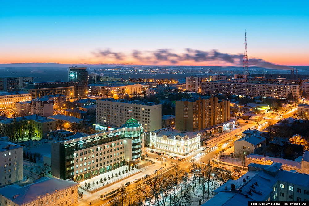 Фотография: Зимняя Уфа с высоты №21 - BigPicture.ru