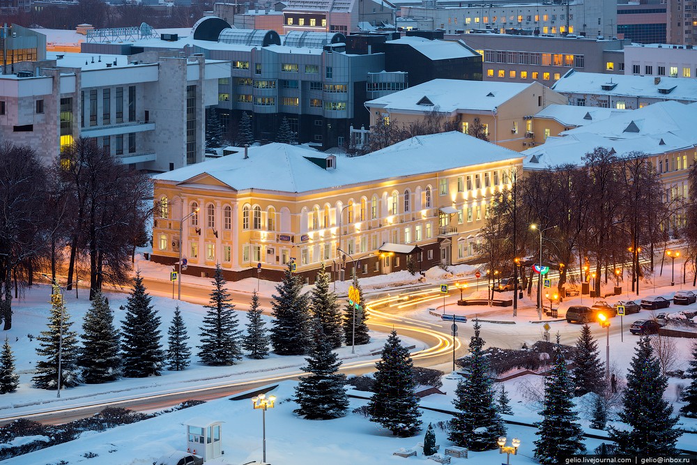 Фотография: Зимняя Уфа с высоты №22 - BigPicture.ru