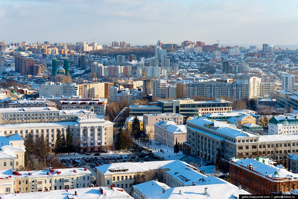 Фотография: Зимняя Уфа с высоты №29 - BigPicture.ru