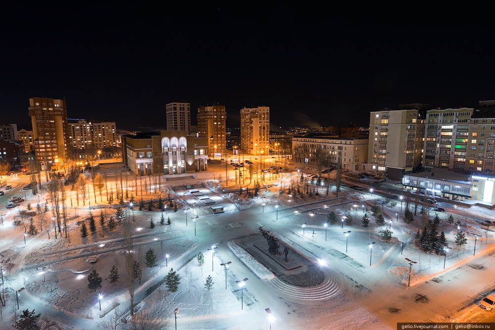 Фотография: Зимняя Уфа с высоты №30 - BigPicture.ru