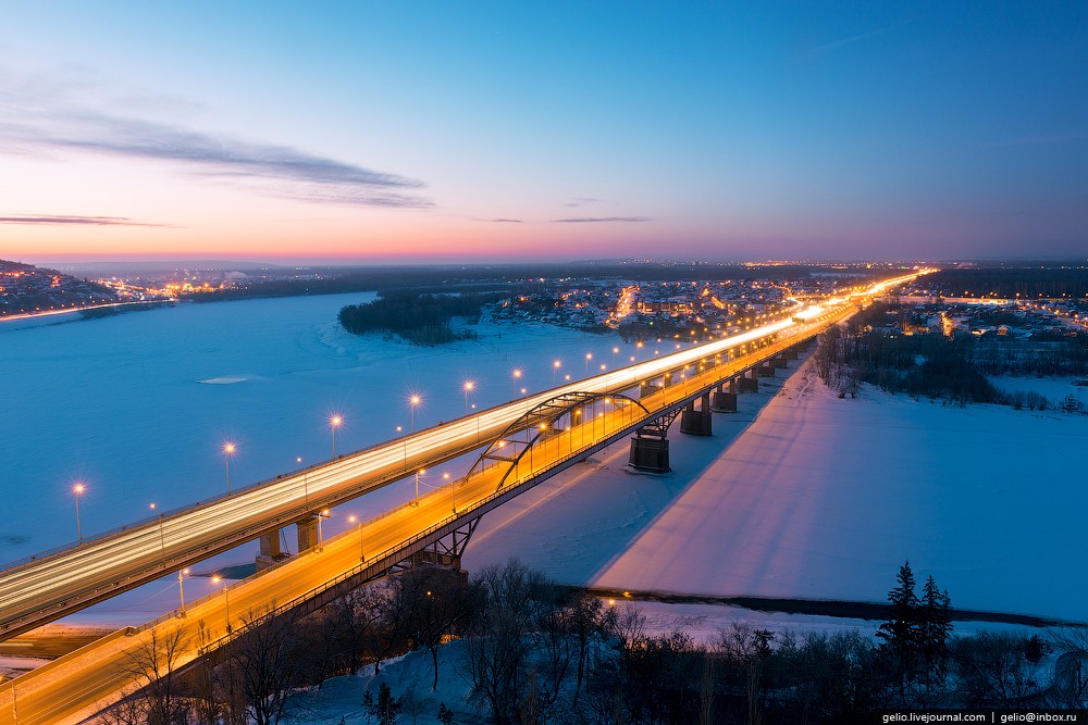 Фотография: Зимняя Уфа с высоты №32 - BigPicture.ru