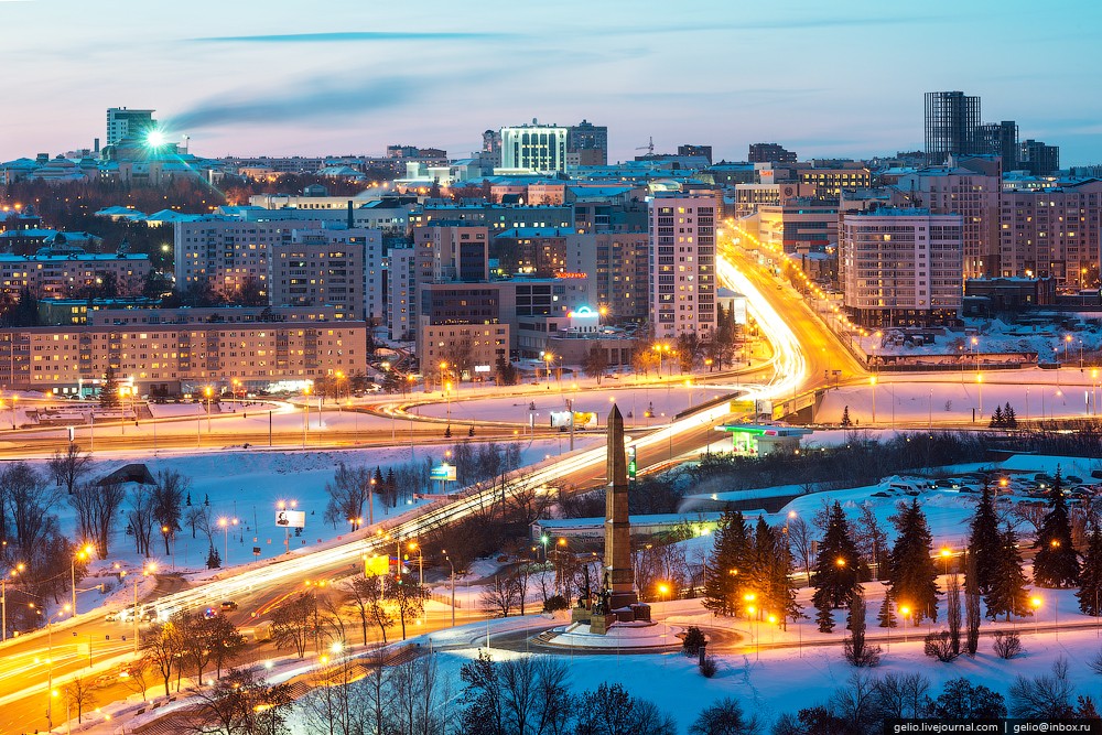Фотография: Зимняя Уфа с высоты №39 - BigPicture.ru
