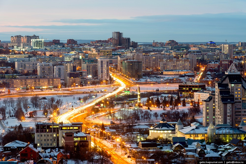 Фотография: Зимняя Уфа с высоты №43 - BigPicture.ru