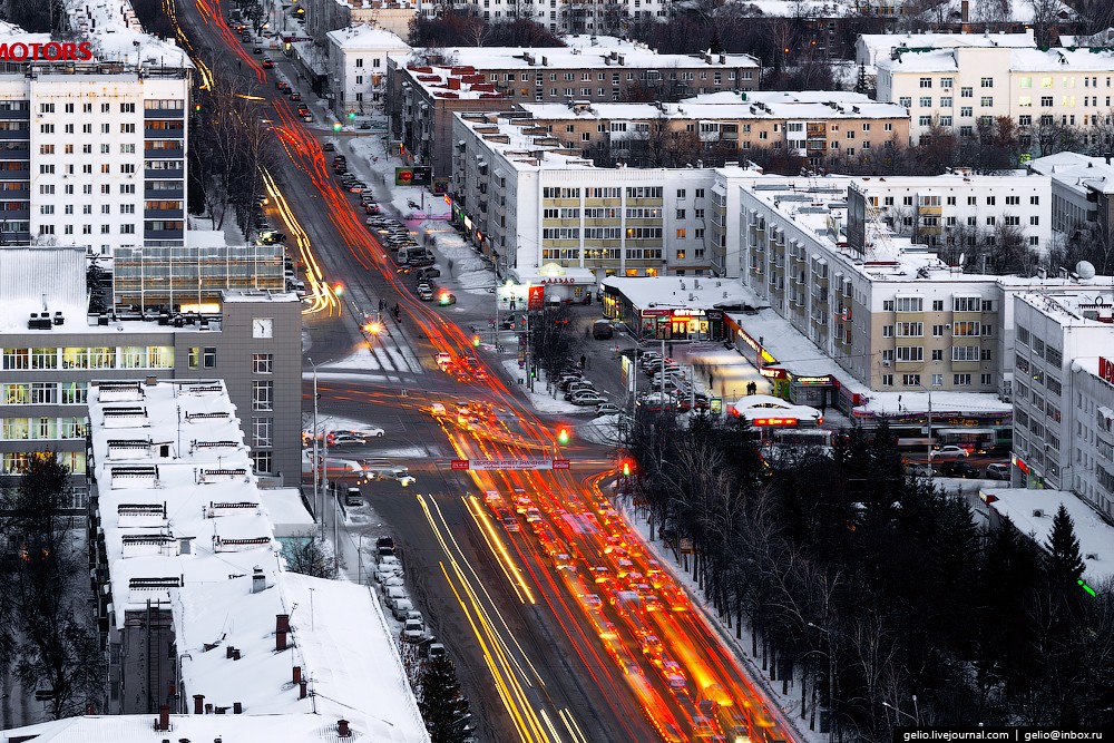 Фотография: Зимняя Уфа с высоты №49 - BigPicture.ru