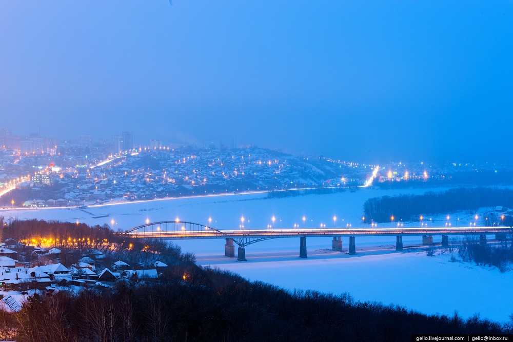 Фотография: Зимняя Уфа с высоты №52 - BigPicture.ru