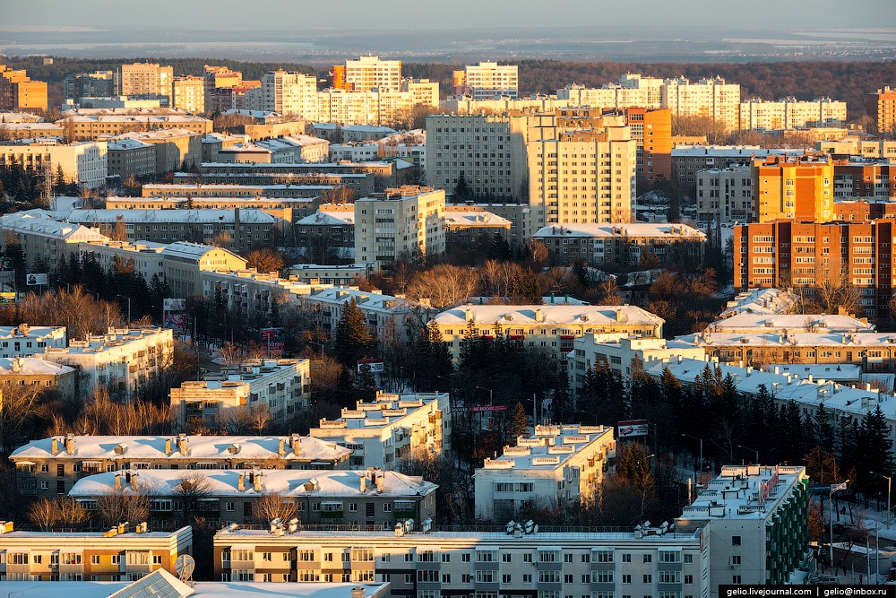 Фотография: Зимняя Уфа с высоты №57 - BigPicture.ru