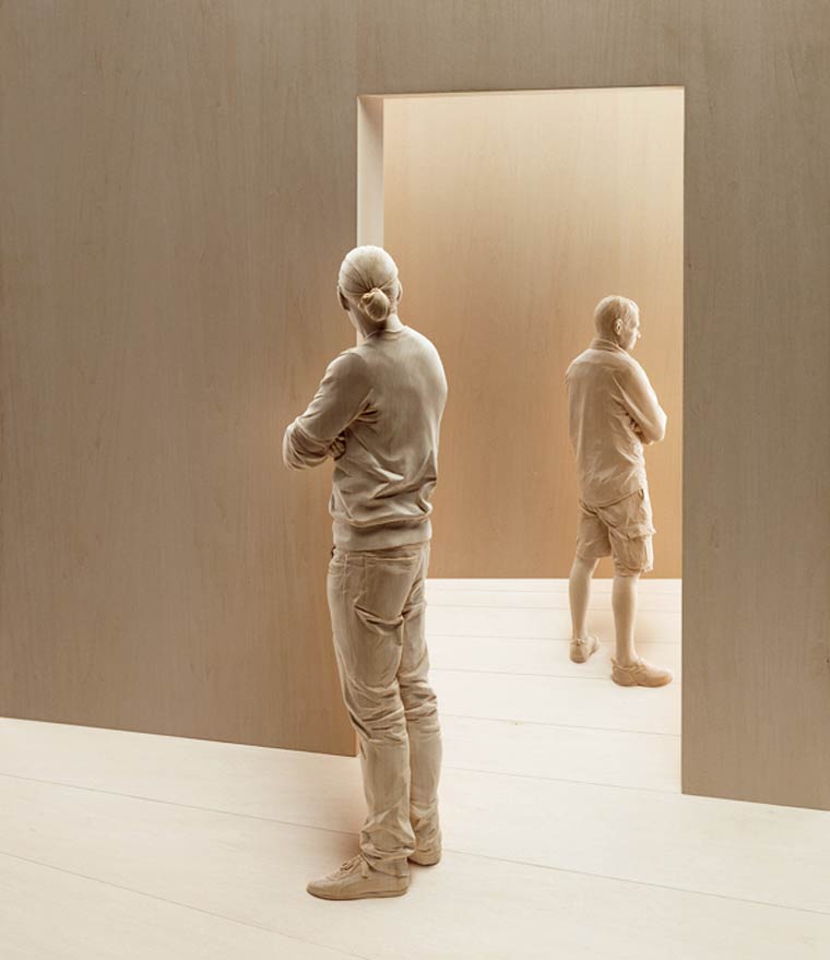 Фотография: Буратино и не снилось: невероятно реалистичные деревянные скульптуры людей №12 - BigPicture.ru