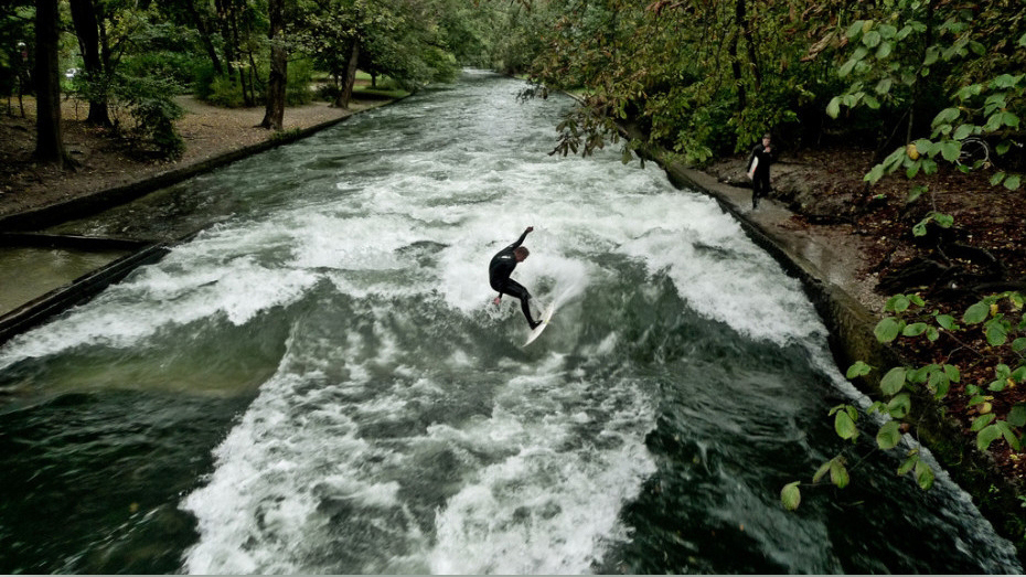 Фотография: Серфинг в бетонных джунглях Мюнхена №8 - BigPicture.ru