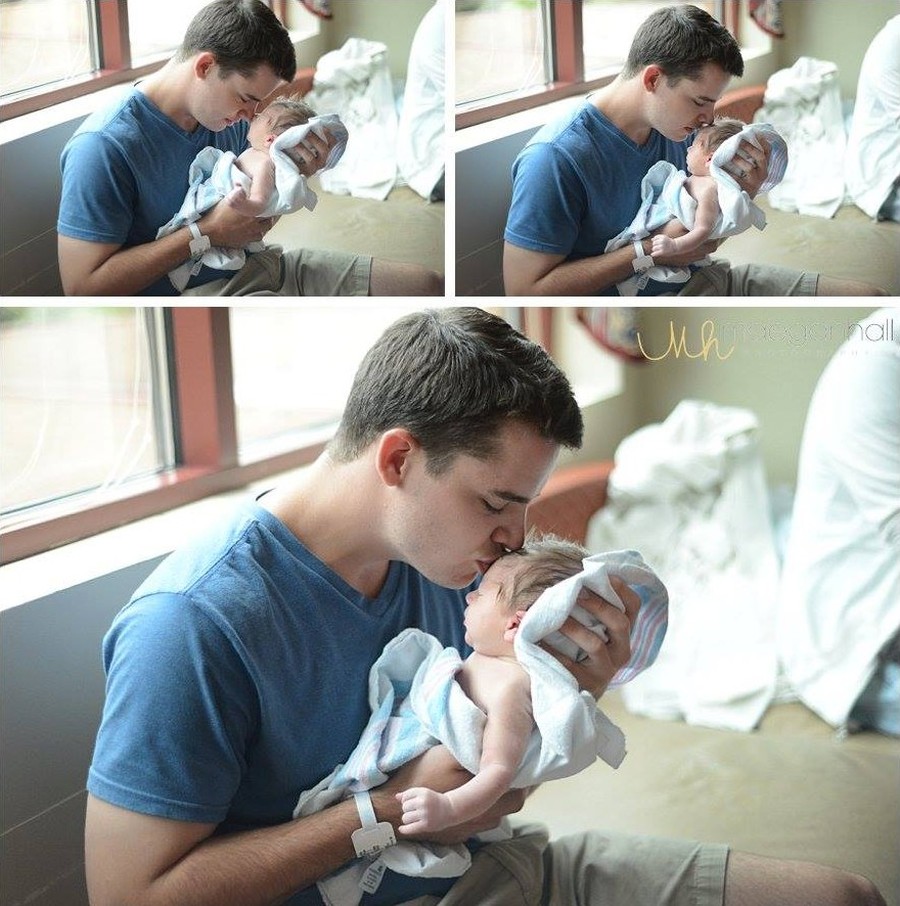 Фотография: Папы впервые видят своих новорожденных детей №16 - BigPicture.ru