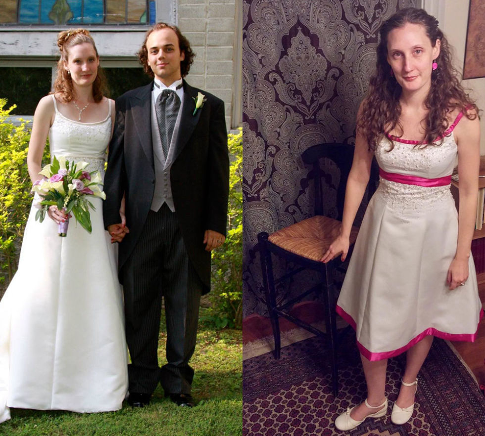 Фотография: 11 невест, подаривших вторую жизнь своим свадебным платьям №3 - BigPicture.ru