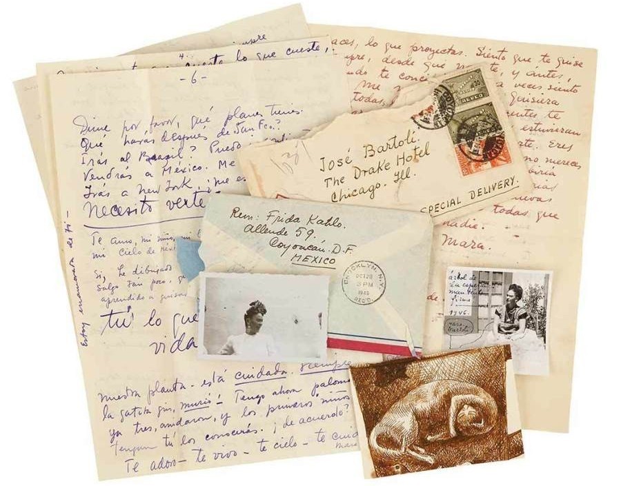Фотография: Фотографии и тайные любовные письма Фриды Кало №12 - BigPicture.ru
