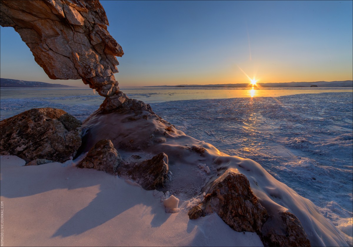 Фотография: Сказка ледяного Байкала — путешествие по Малому Морю №17 - BigPicture.ru