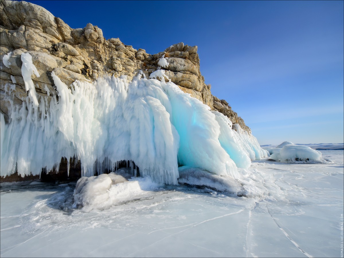 Фотография: Сказка ледяного Байкала — путешествие по Малому Морю №23 - BigPicture.ru