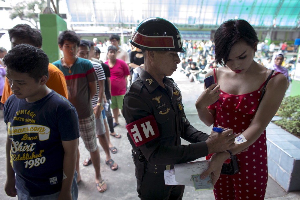 Фотография: Как проходит призыв в армию Таиланда №13 - BigPicture.ru