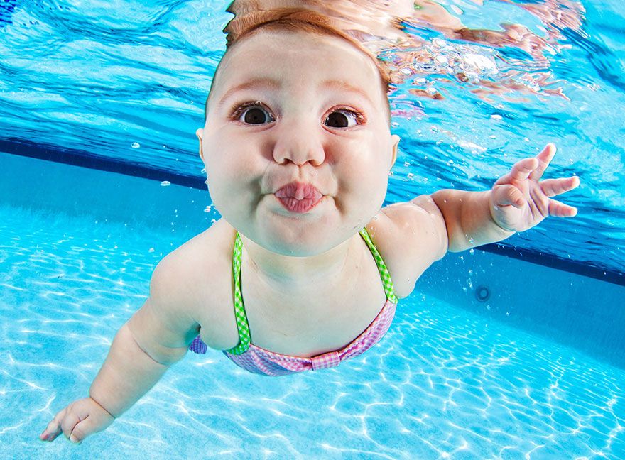 Фотография: Очаровательный фотопроект: детки под водой №2 - BigPicture.ru