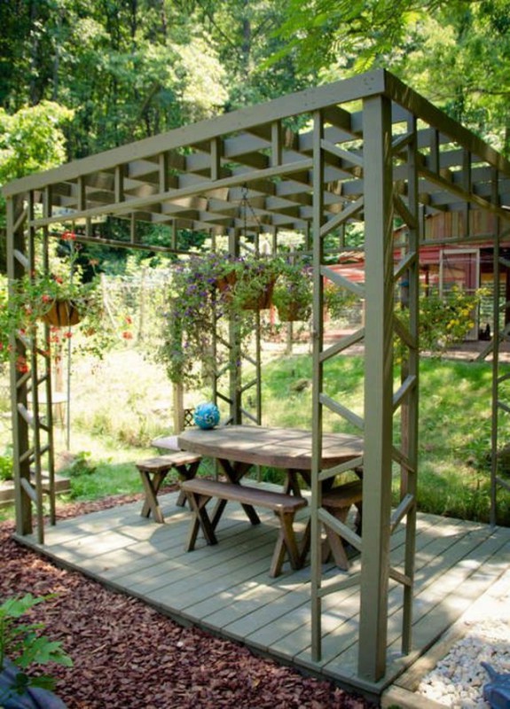 40 самых красивых дачных беседок » BigPicture.ru