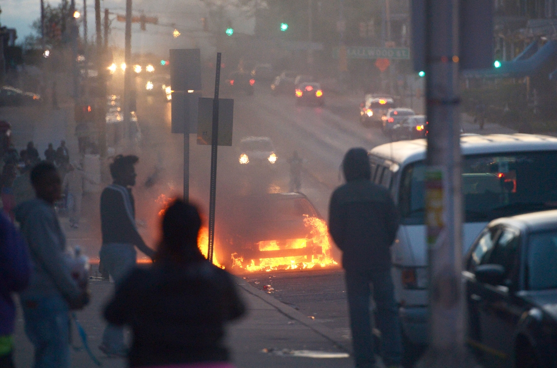 Фотография: Беспорядки в Балтиморе №14 - BigPicture.ru