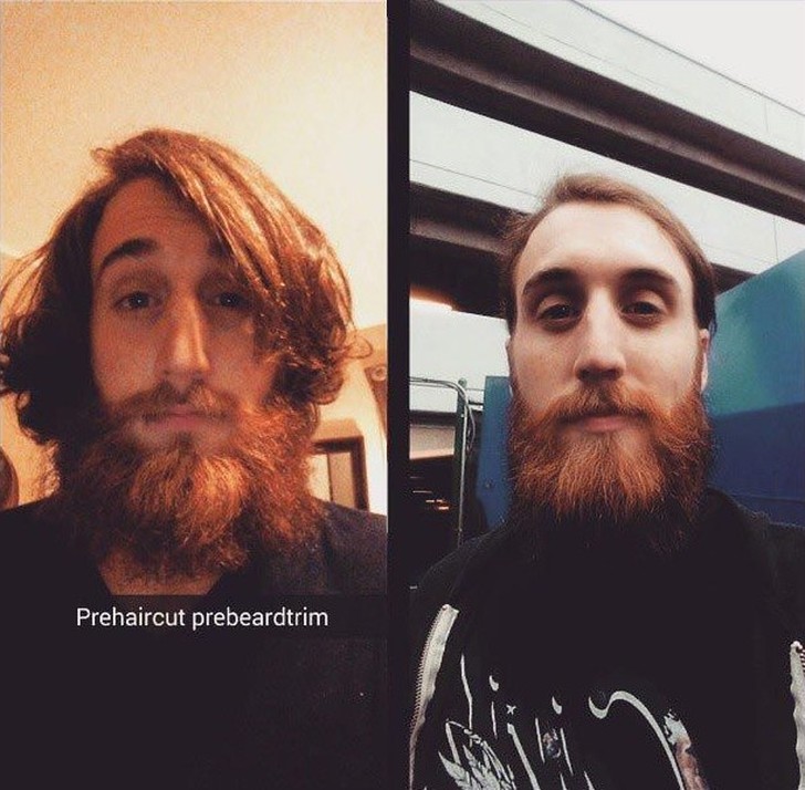 Фотография: 20 преобразившихся мужчин до и после того, как они подстриглись и побрились №11 - BigPicture.ru