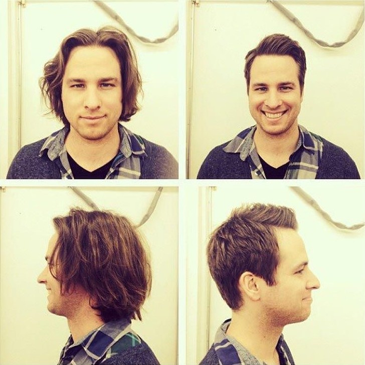 Фотография: 20 преобразившихся мужчин до и после того, как они подстриглись и побрились №12 - BigPicture.ru