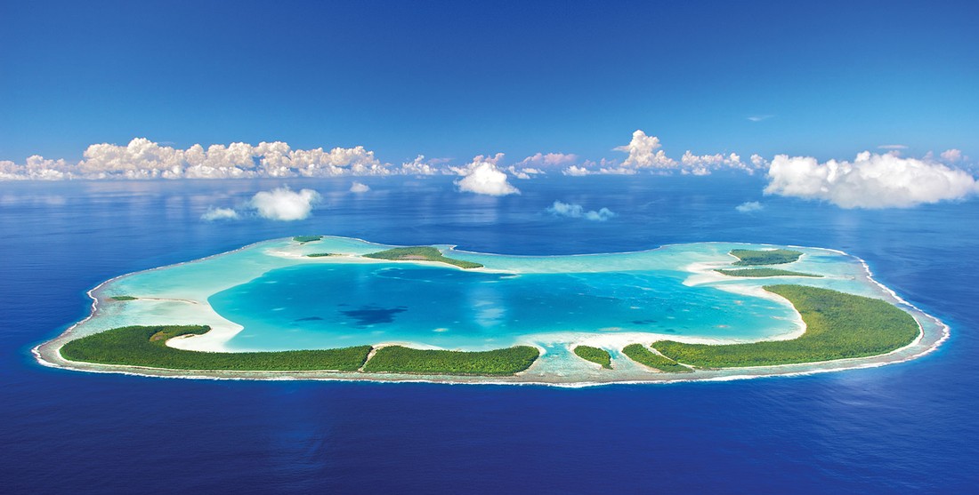 Фотография: Частный остров Марлона Брандо во Французской Полинезии №2 - BigPicture.ru