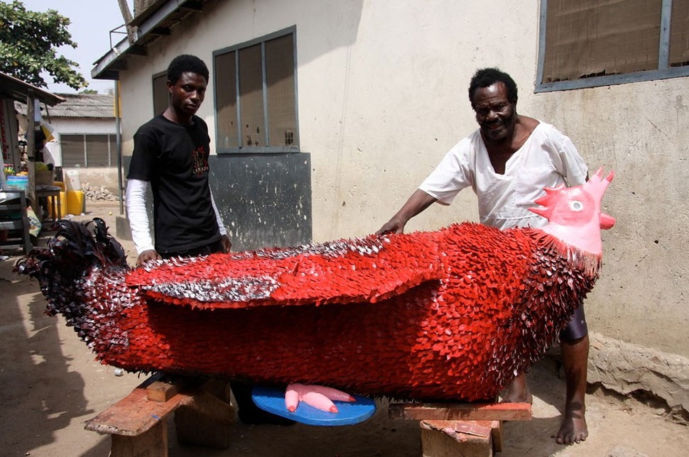 Фотография: Ну очень креативные гробы из Ганы №21 - BigPicture.ru