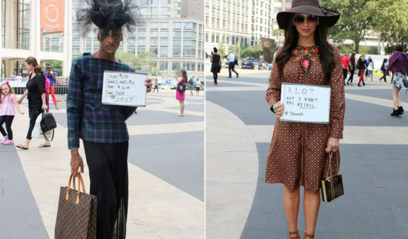 Фотография: Люди на улицах Нью-Йорка признались, сколько стоит их одежда №1 - BigPicture.ru