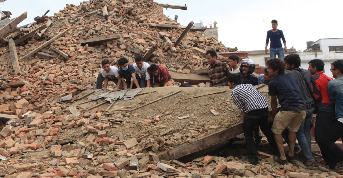Фотография: Страшное землетрясение в Непале №2 - BigPicture.ru