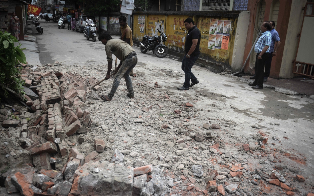 Фотография: Страшное землетрясение в Непале №3 - BigPicture.ru