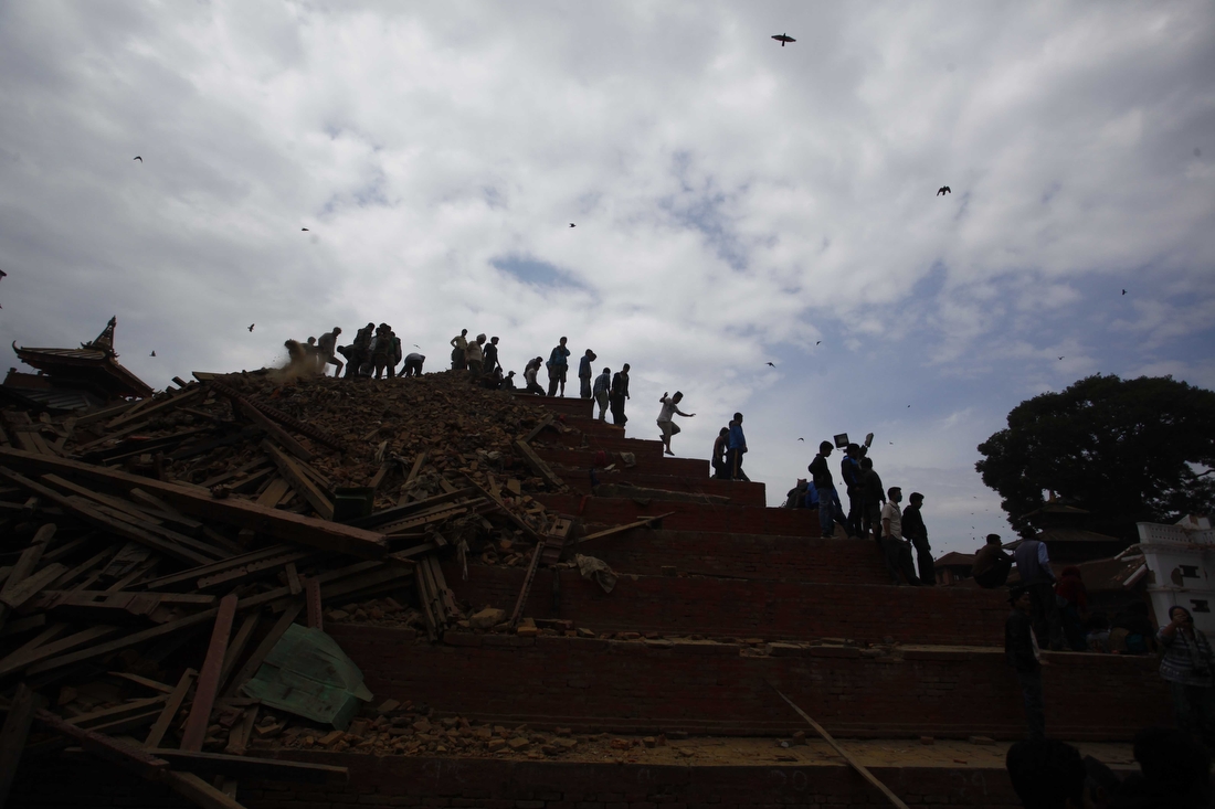 Фотография: Страшное землетрясение в Непале №21 - BigPicture.ru