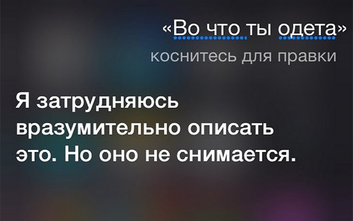 Фотография: Siriosly? Как шутит русская Siri №1 - BigPicture.ru