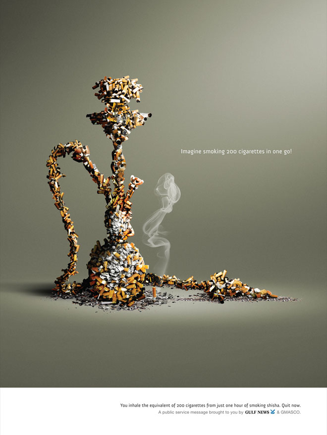 Фотография: Курение убивает: примеры самой шокирующей антитабачной рекламы №18 - BigPicture.ru
