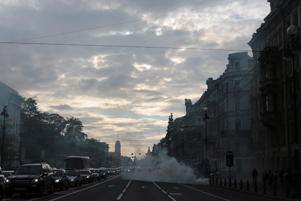 Фотография: Как Петербург попытался отпраздновать чемпионство 