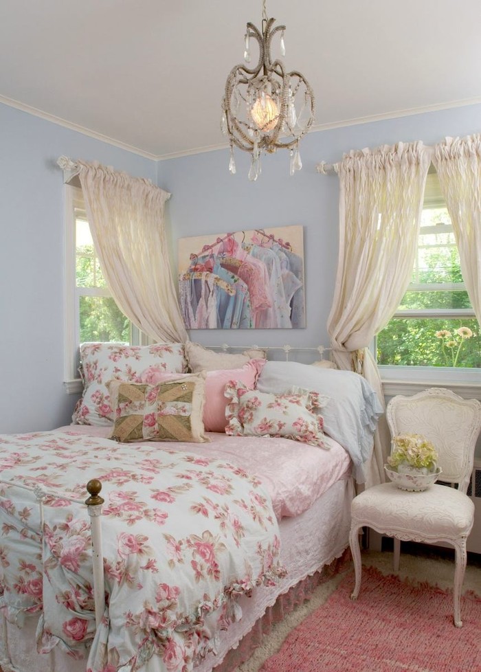 Фотография: 20 волшебных спален в стиле прованс №13 - BigPicture.ru