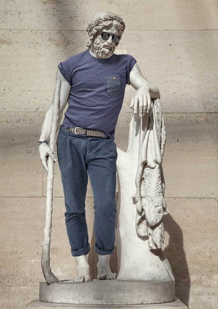 Фотография: Классические скульптуры, одетые как хипстеры №2 - BigPicture.ru